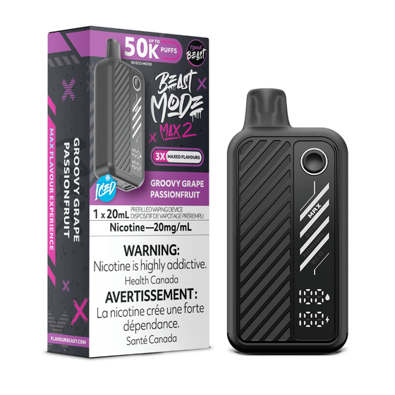 Flavour Beast Max2 50k Groovy Grape Passionfruit