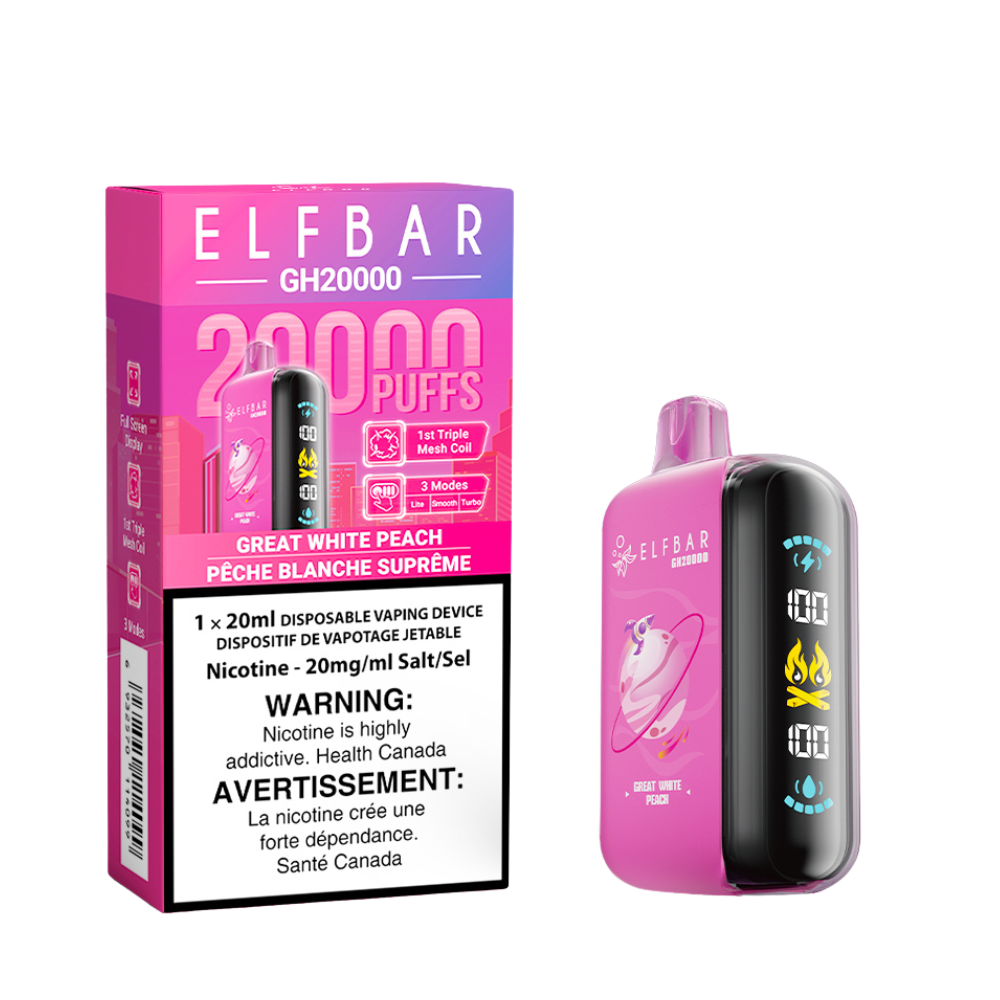 Elfbar Gh2000 Great White Peach