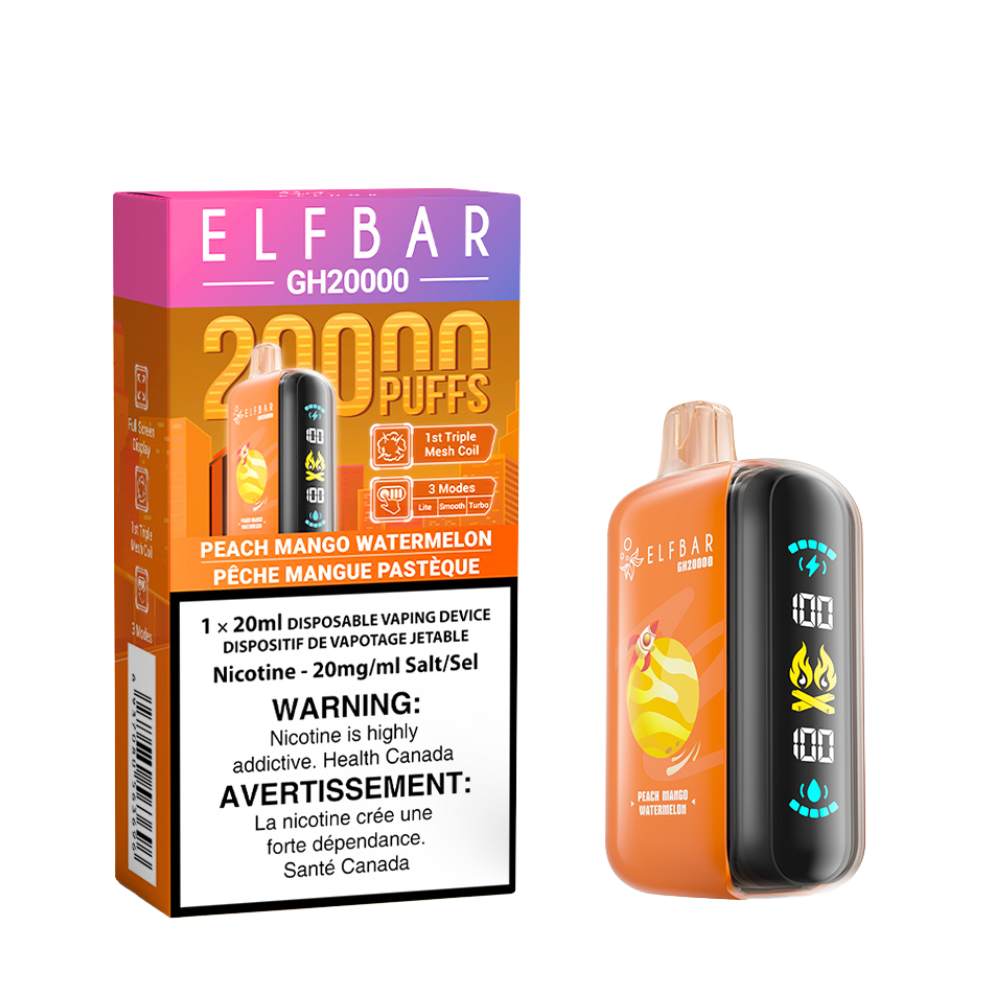 Elfbar Gh2000 Peach Mango Watermelon