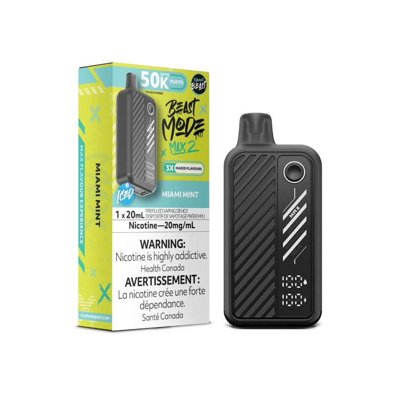 Flavour Beast Max2 50k Miami Mint