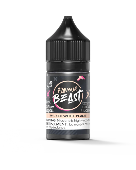 Flavour Beast Juice 30ml 20mg Wicked White Peach