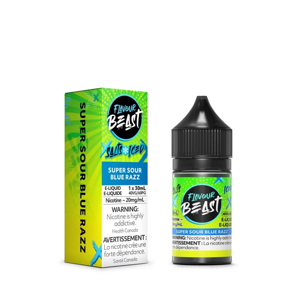 Flavour Beast Juice 30ml 20mg Super Sour Blue Razz