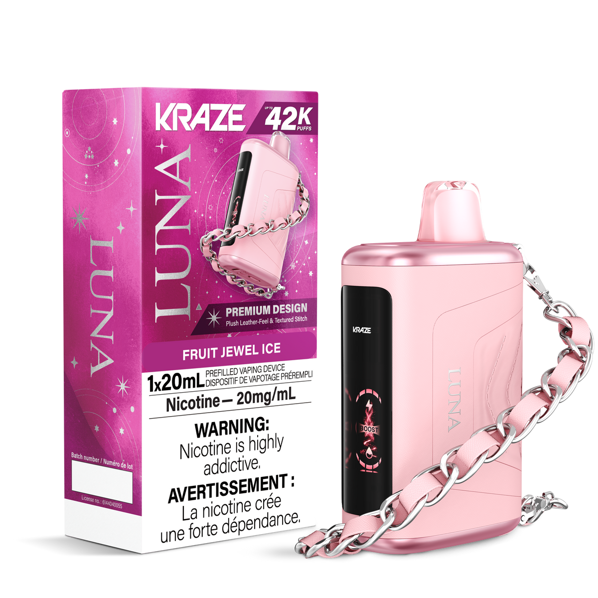 Kraze Luna 42k Fruit Jewel Ice