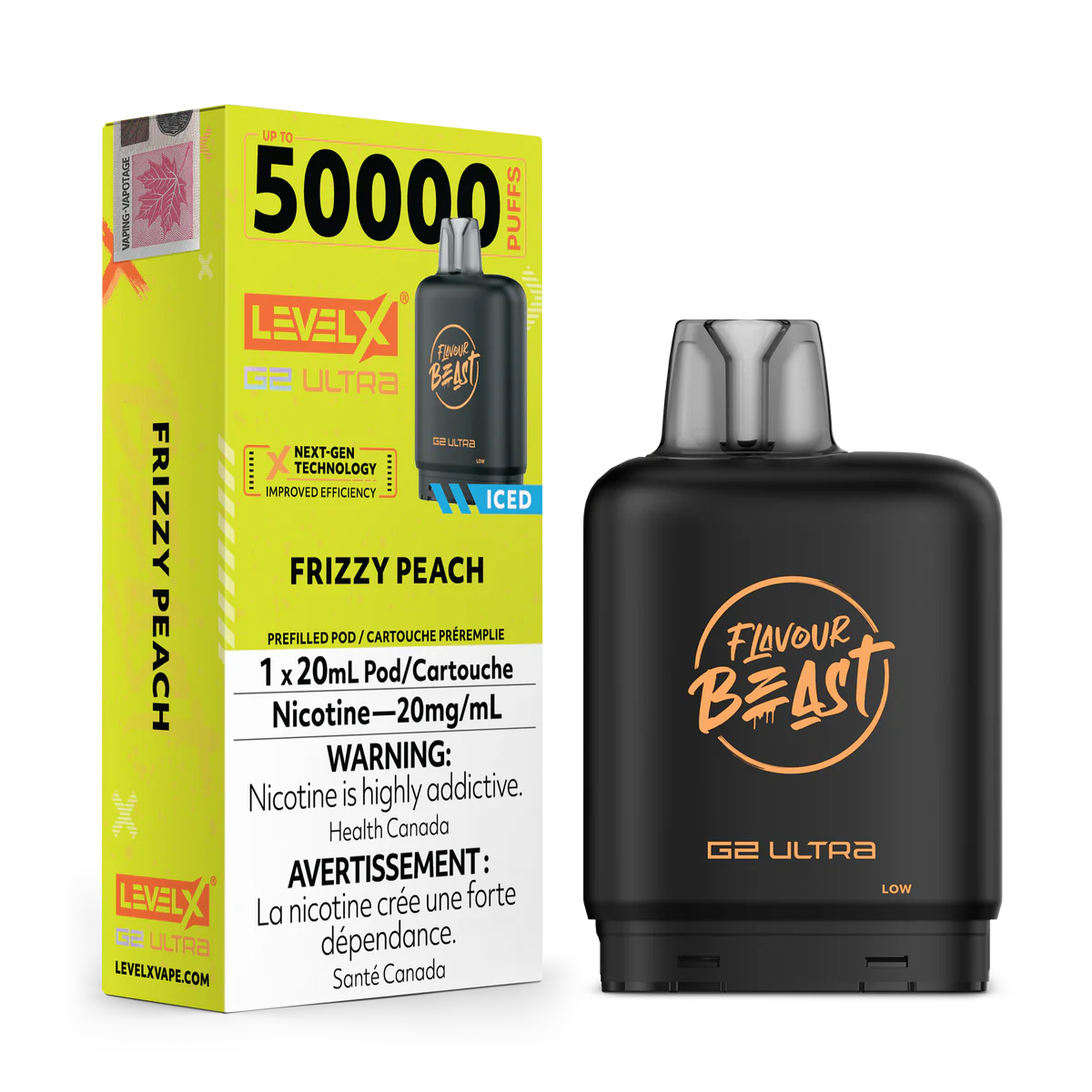 Level X G2 Ultra Frizzy Peach