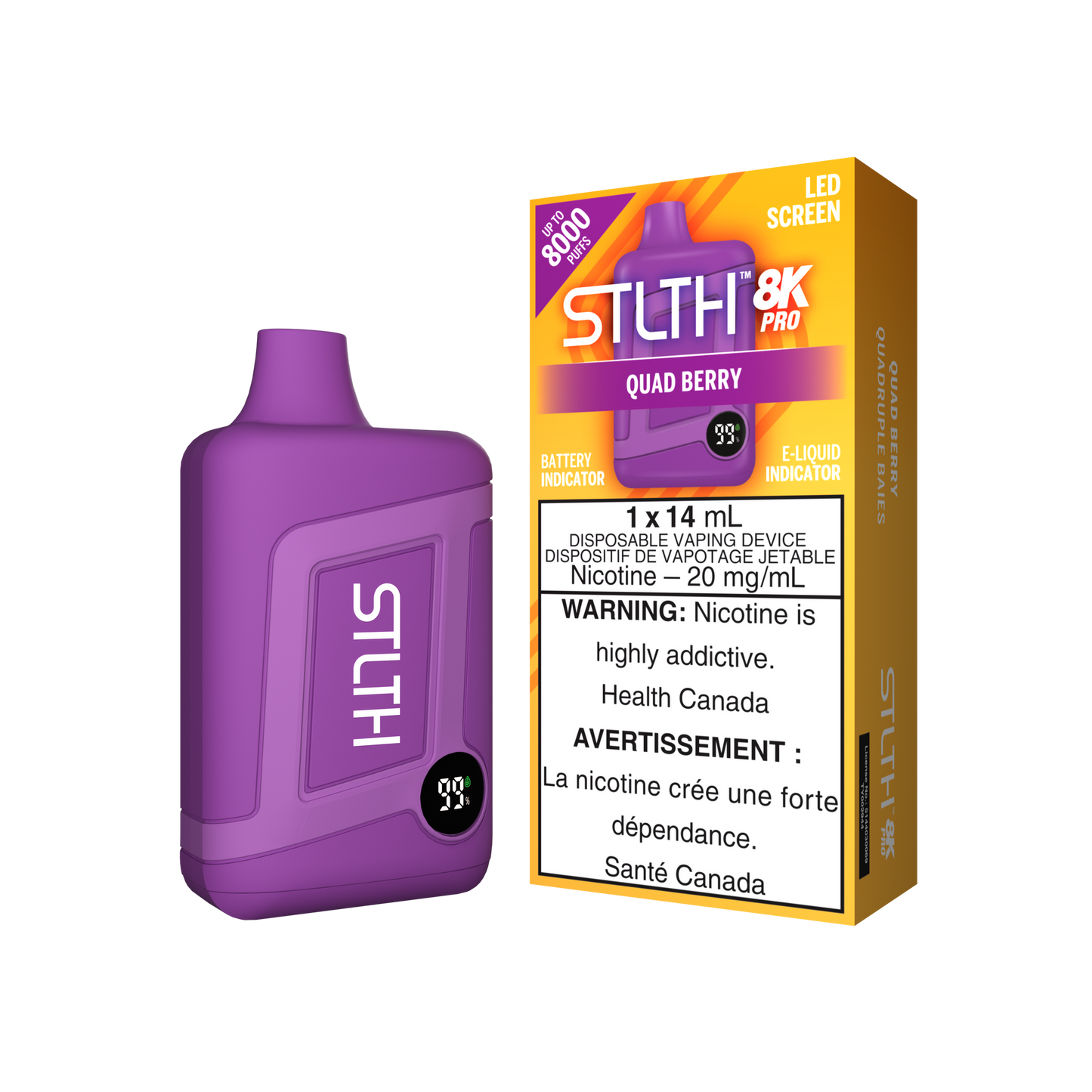Stlth 8K/8K Pro Quad Berry