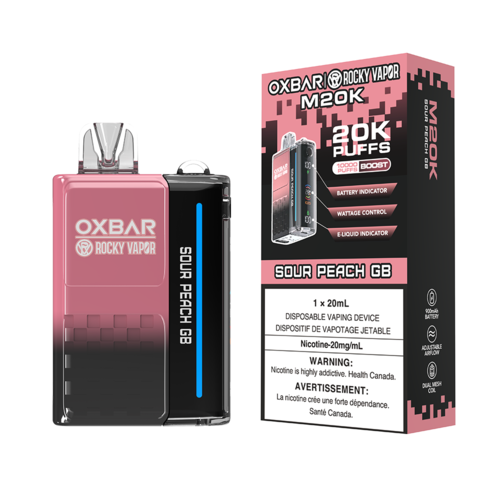 Oxbar 20k Sour Peach GB