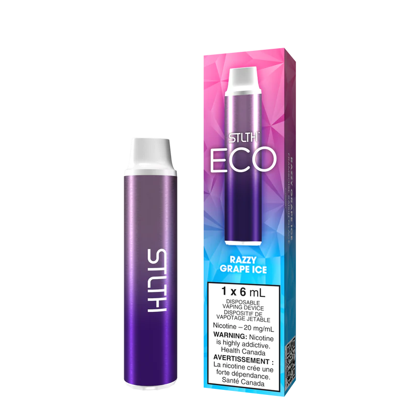 Stlth Eco Razz Grape Ice