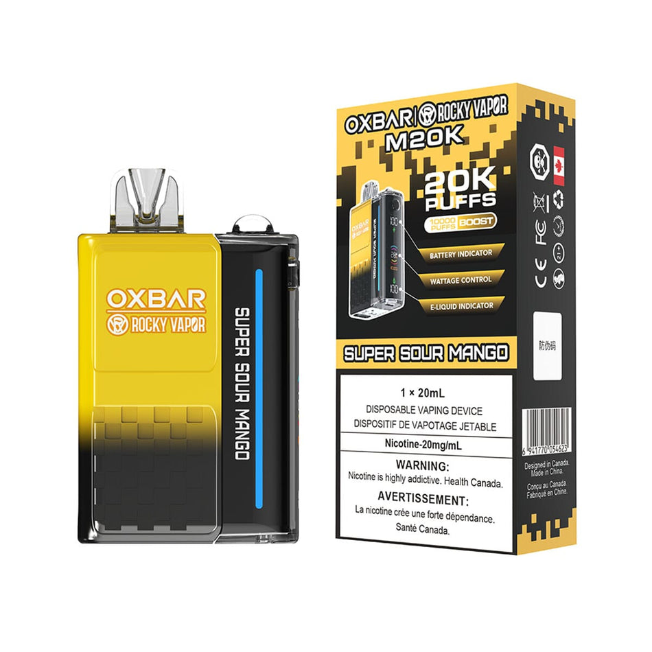 Oxbar 20k Super Sour Mango