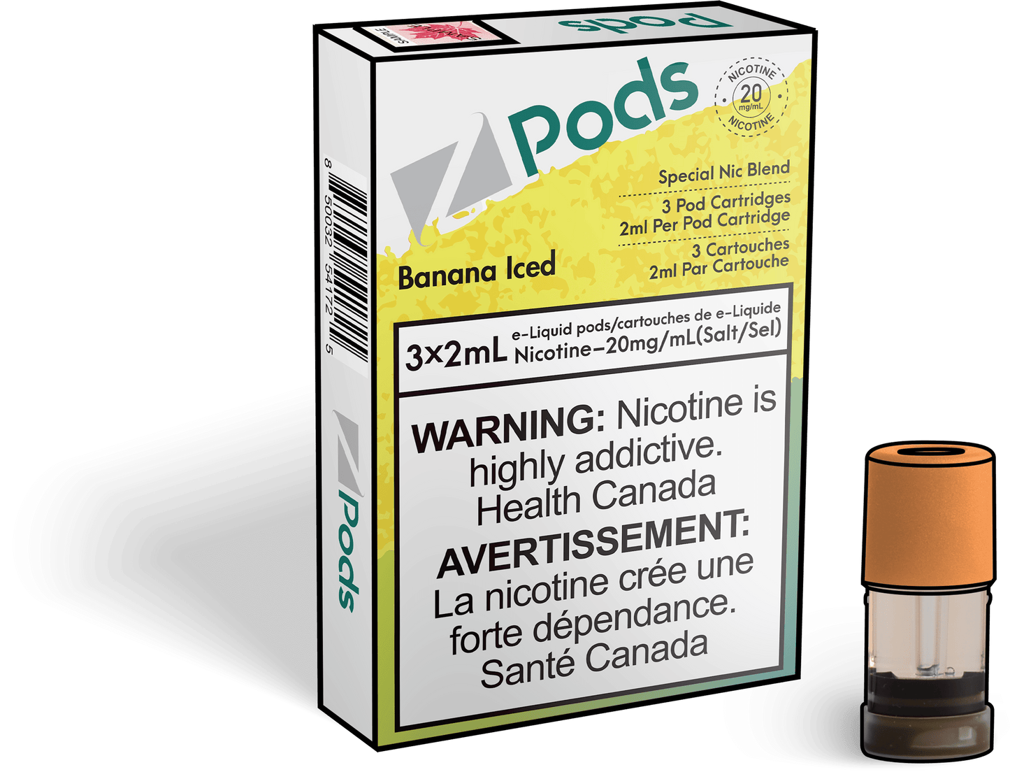 Zpods Banana Iced