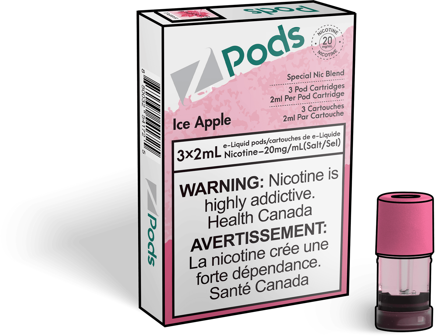 Zpods ICE APPLE