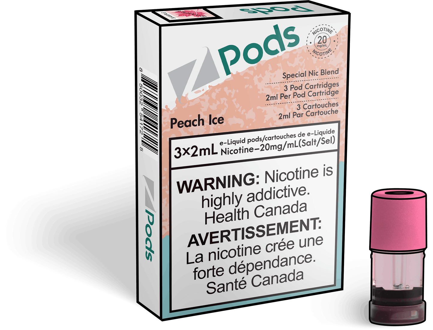 ZpodS PEACH ICE