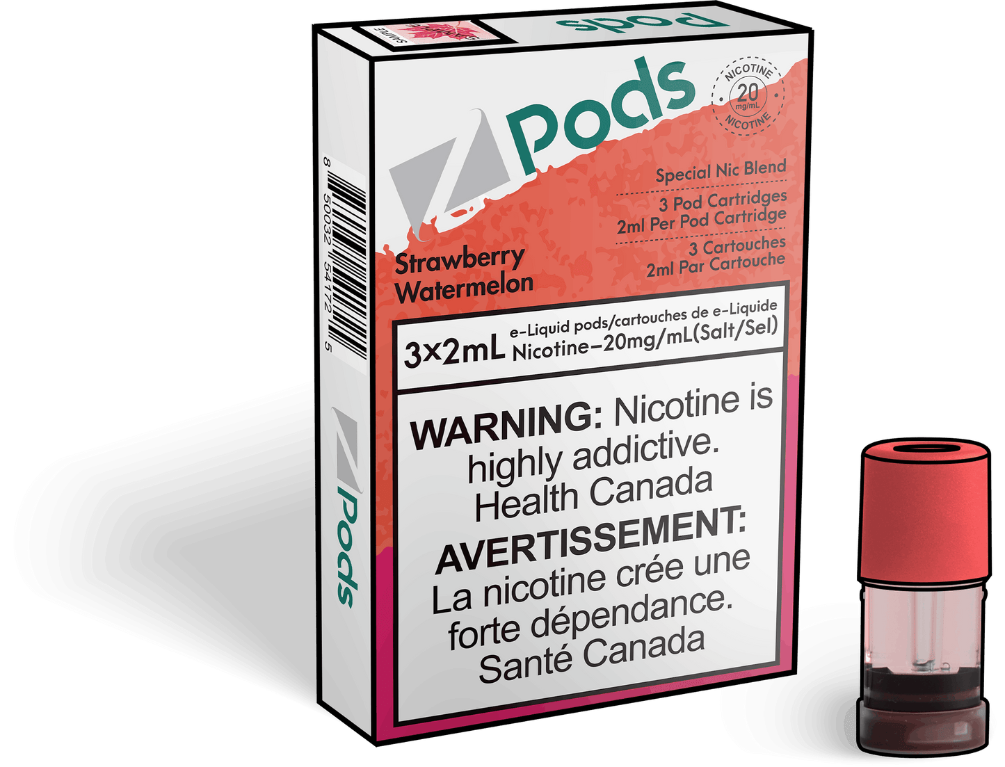 Zpods Watermelon Strawberry Kiwi