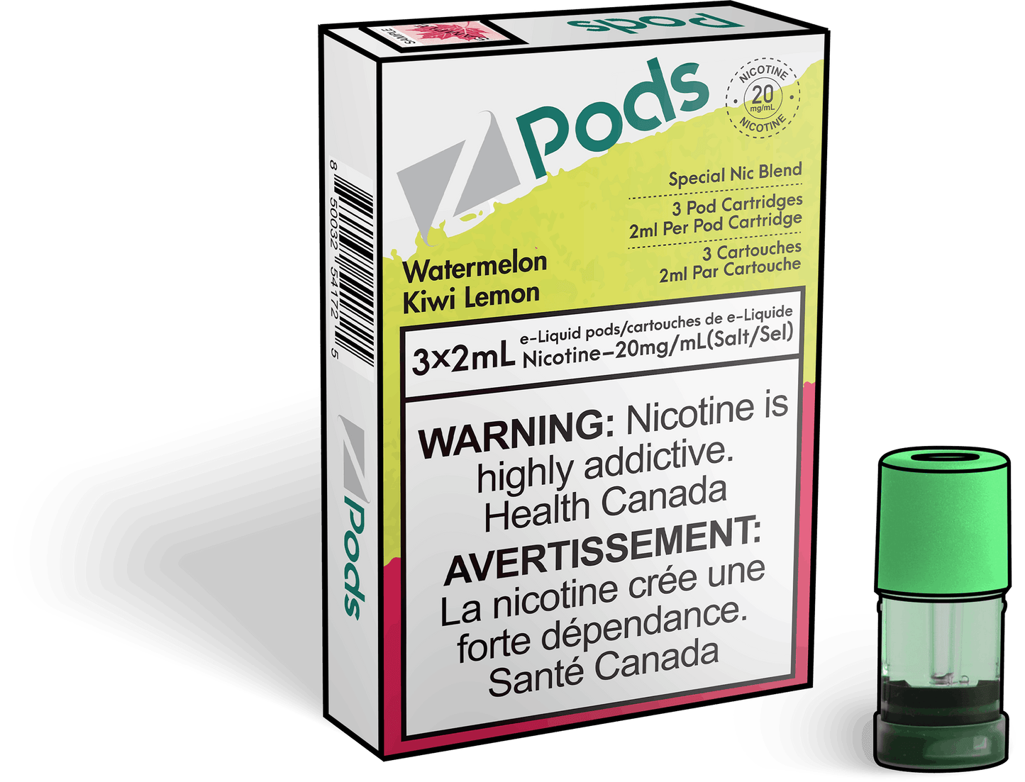 Zpods Watermelon Kiwi Lemon