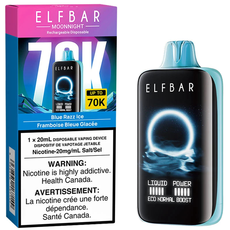 Elfbar 70k Sour Blue Razz Ice