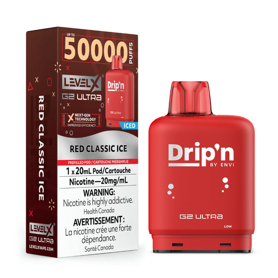 Dripn Level X 50k Red Classic Ice