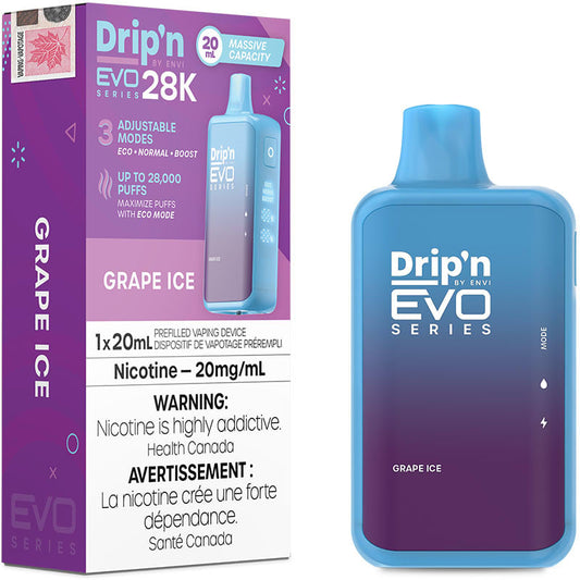 Dripn Evo 28k Grape Ice