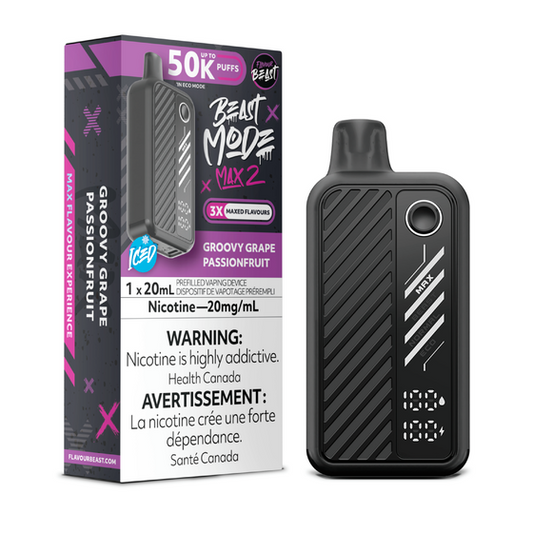 Flavour Beast Max2 50k Groovy Grape Passionfruit