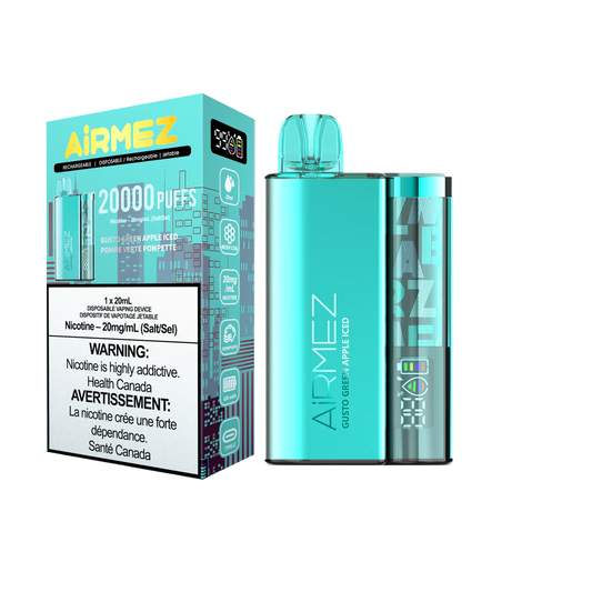 Airmez 20k Gusto Green Apple Iced