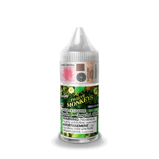 Twelve Monkeys 6mg/30ml Jungle Secrets