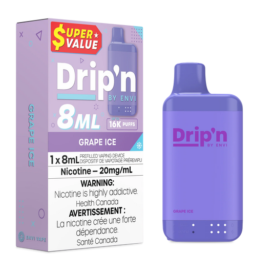 Dripn 8ml 16k Grape Ice