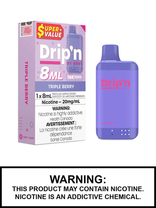 Dripn 8ml 16k Triple Berry