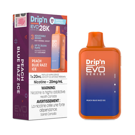 Dripn 28k Peach Blue Razz Ice