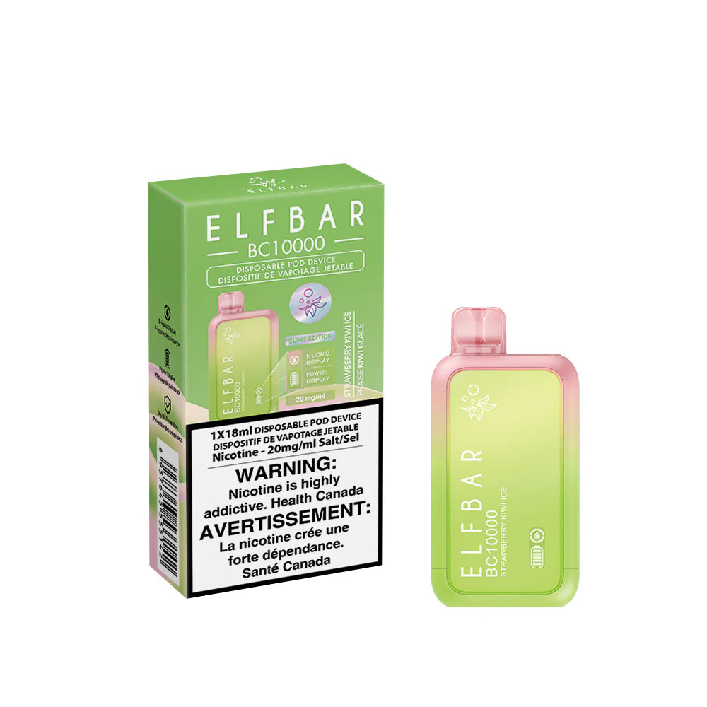Elfbar 10k Strawberry Kiwi Ice
