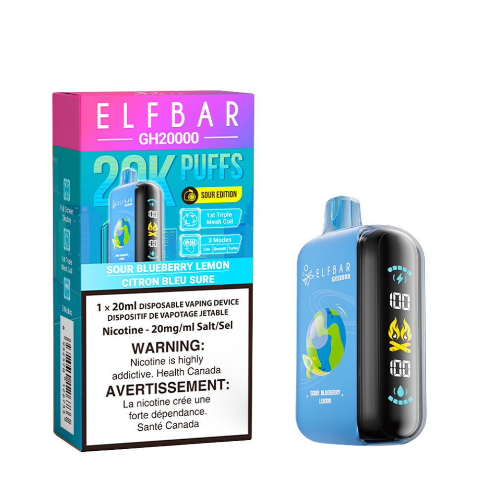 Elfbar Gh2000 Sour Blueberry Lemon