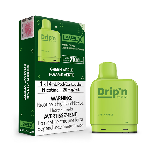 Dripn Level X 25k Green Apple