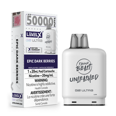 Level X G2 Ultra 50k Unleashed Epic Dark Berries