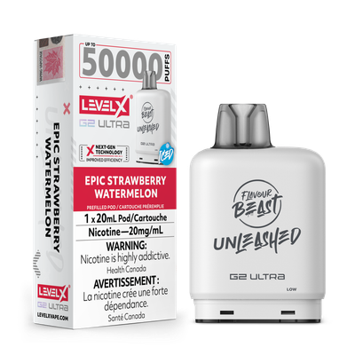 Level X G2 Ultra 50k Unleashed Epic Strawberry Watermelon