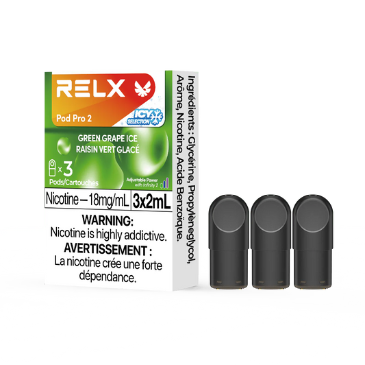Relx Pod Pro 2 Green Grape Ice