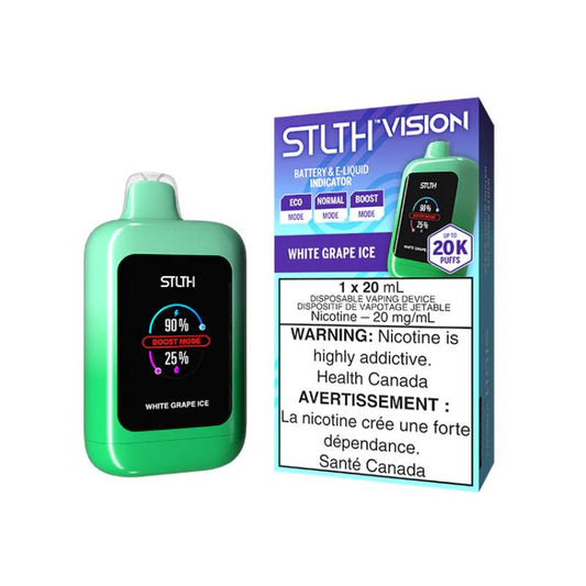 Stlth 20k White Grape Ice