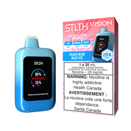 Stlth 20k Peach Blue Razz Ice