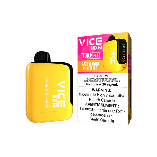 Vice Box2 70k Razz Mango Punch Ice