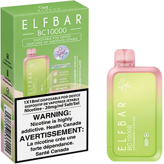 Elfbar 10k Strawberry Kiwi Ice