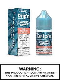 Dripn 30ml/20mg Peach Blue Razz Ice Blast