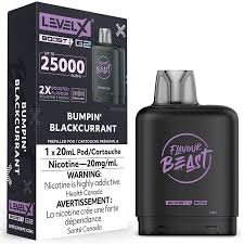 Flavour Beast Level X 25k Bumpin Blackcurrant