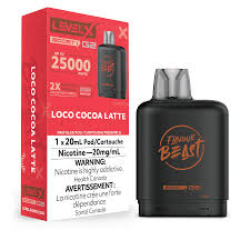 Flavour Beast Level X 25k Loco Cocoa Latte