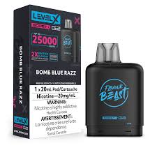 Flavour Beast Level X 25k Bomb Blue Razz
