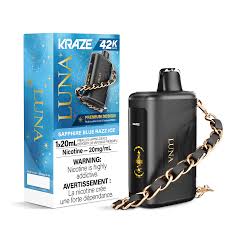 Kraze Luna 42k Sapphire Blue Razz Ice