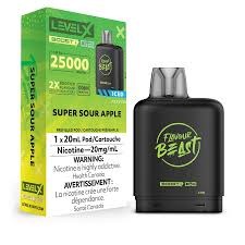 Flavour Beast Level X 25k Super Sour Lemon
