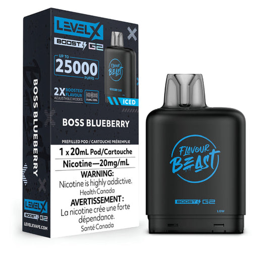 Flavour Beast Level X 25k Boss Blueberry