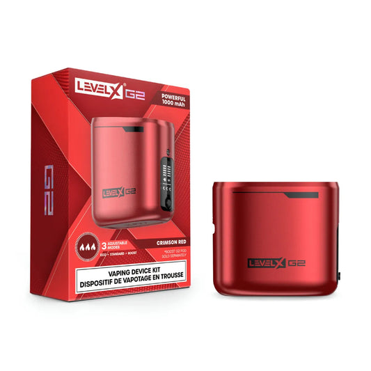 Level X G2 Batterry Crimson Red