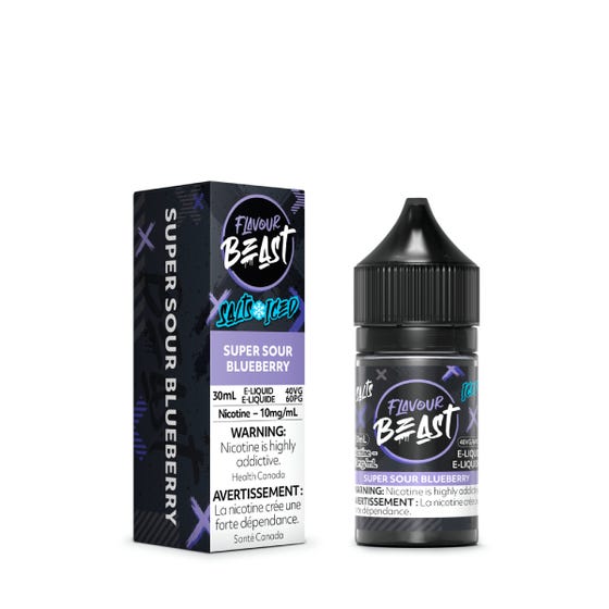 Flavour Beast Juice 30ml Super Sour Blueberry
