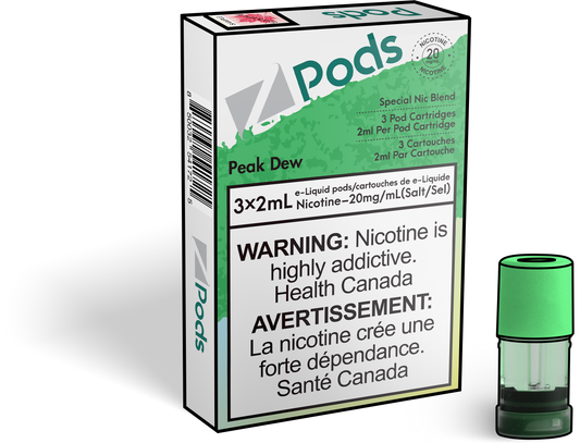 Zpods Peak Dew