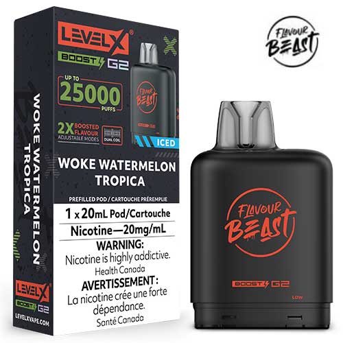 Flavour Beast Level X 25k Woke Watermelon Tropica